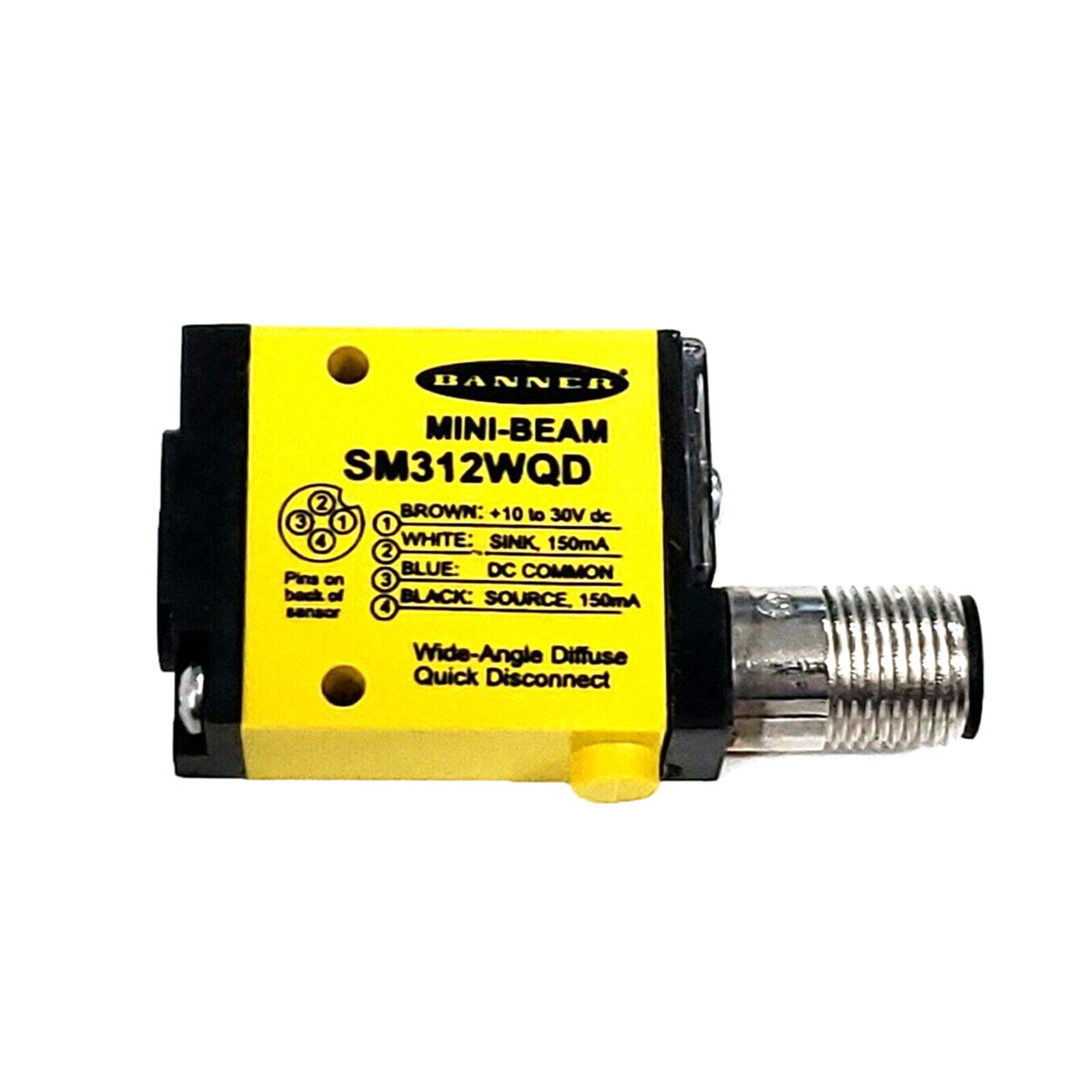 new  BANNER SM312WQD Photoelectric Switch Sensor