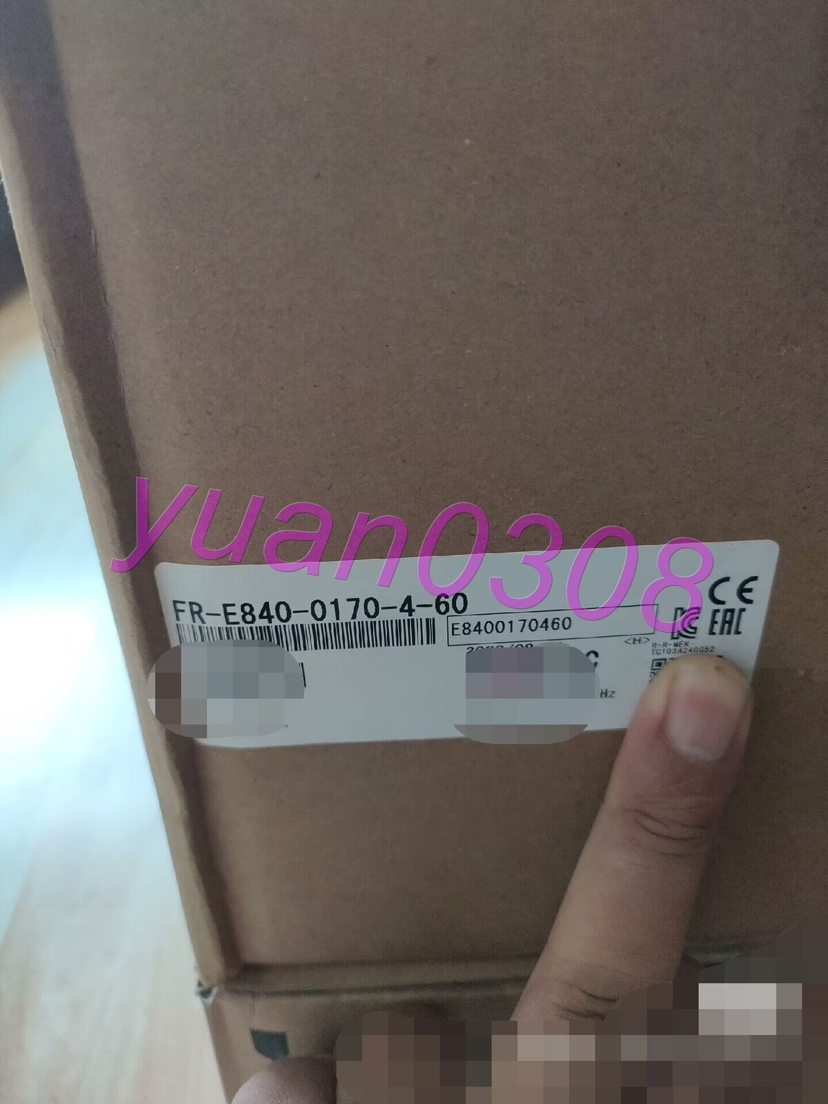 new Mitsubishi FR-E840-0170-4-60 frequency converter Fast delivery - MITSUBISHI