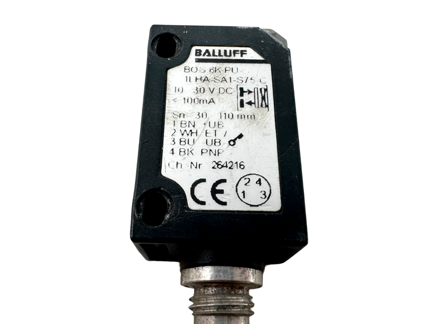 used Balluff BOS 6K-PU-1LHA-SA1-S75-C Sensor - BALLUFF