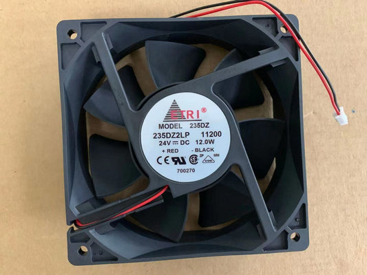 new 1PC ETRI 12038 12CM 235DZ2LP 11200 24V 12.0W 2-wire inverter cooling fan - ETRI