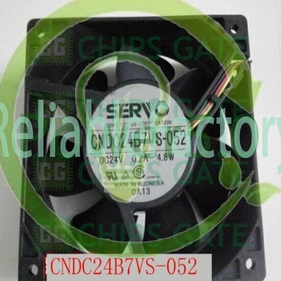 1PCS Servo CNDC24B7VS-052 fan DC:24V 0.2A 4.8W 120*120*38mm 3Pi Fast Ship~