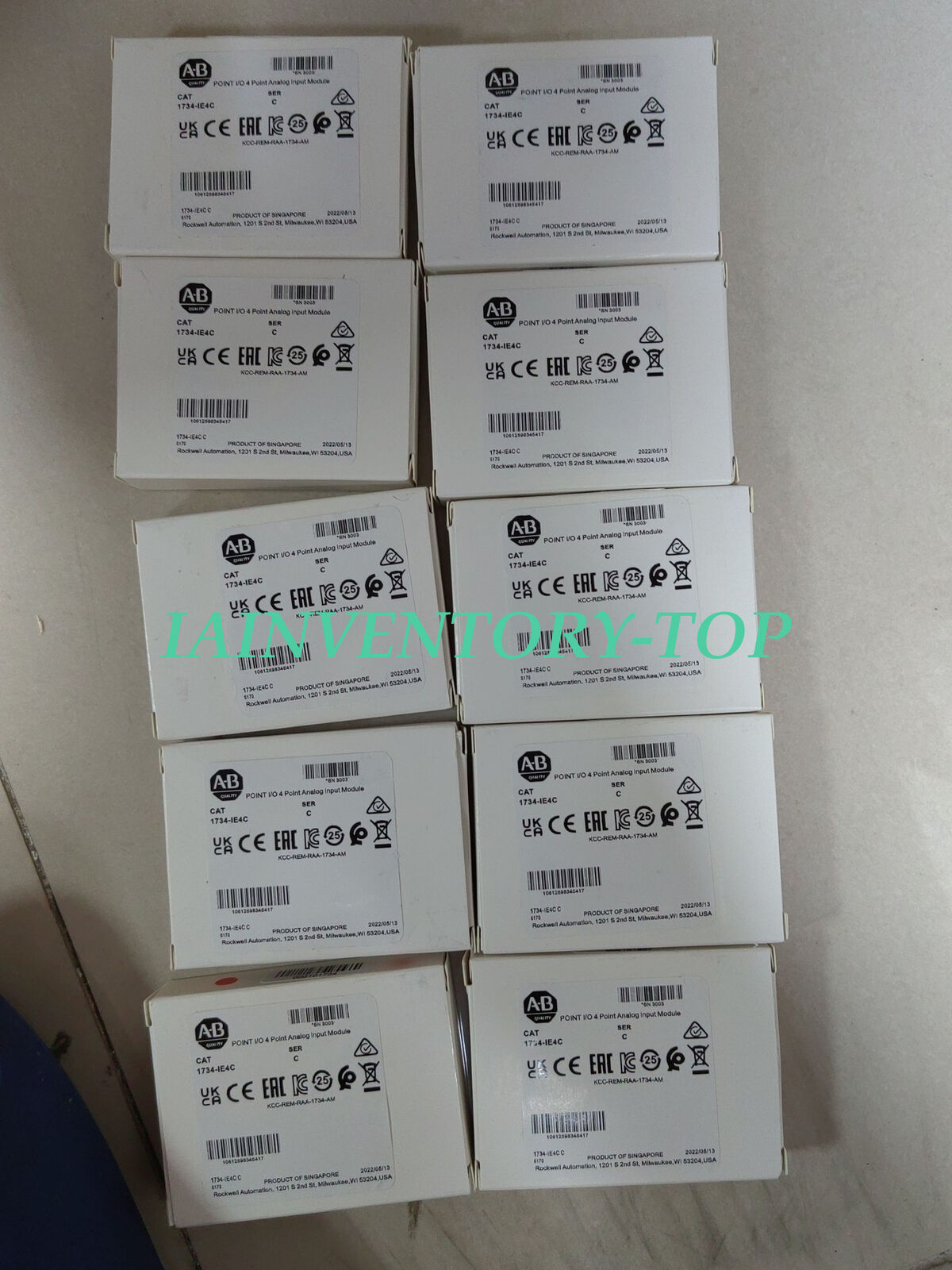 New Sealed A 1734-IE4C 4 Point Analog Input Module Allen-Bradley - ALLEN-BRADLEY