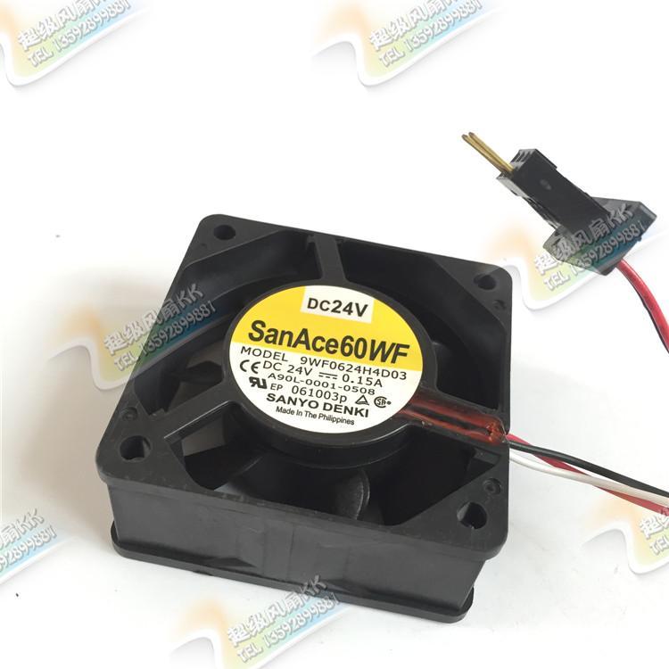 1pcs 9WF0624H4D03 A90L-0001-0508 24V 0.15A  Sanyo FANUC special fan