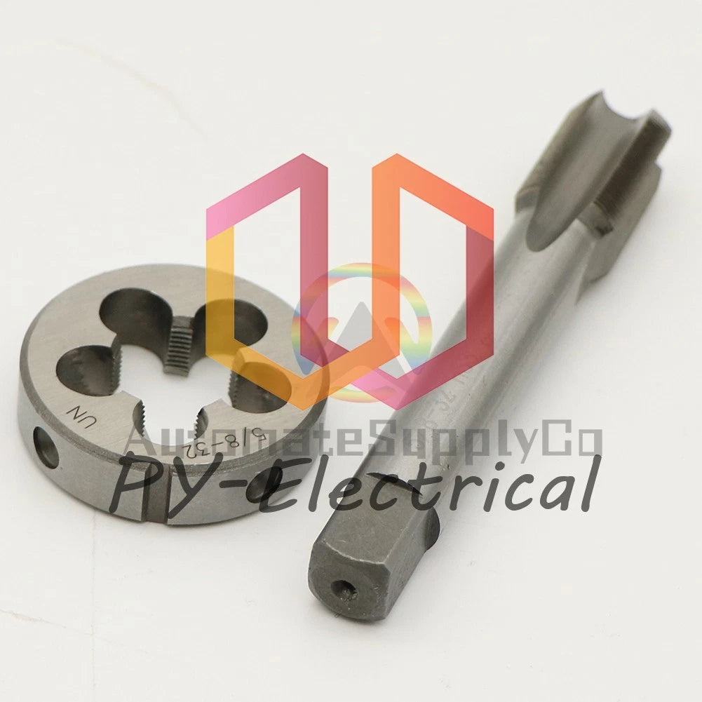 5/8"-32 UN Tap and Die Set Right Hand, 5/8 x 32 UN Thread Tap and Round Die
