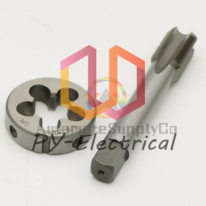 5/8"-32 UN Tap and Die Set Right Hand, 5/8 x 32 UN Thread Tap and Round Die