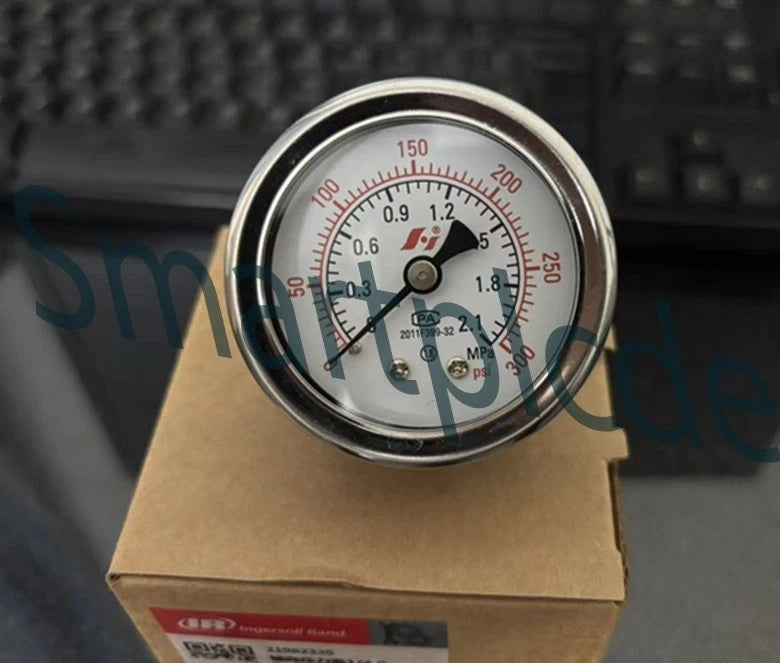 1PCS Ingersoll Rand 21982335 axial pressure gauge 1/4 0-300psi