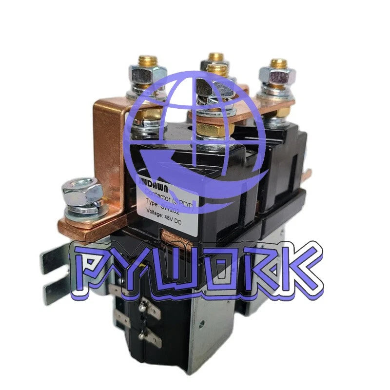 1X SPDT Reversing Contactor Solenoid Relay SW202 24V 36V 48V 80V 400A