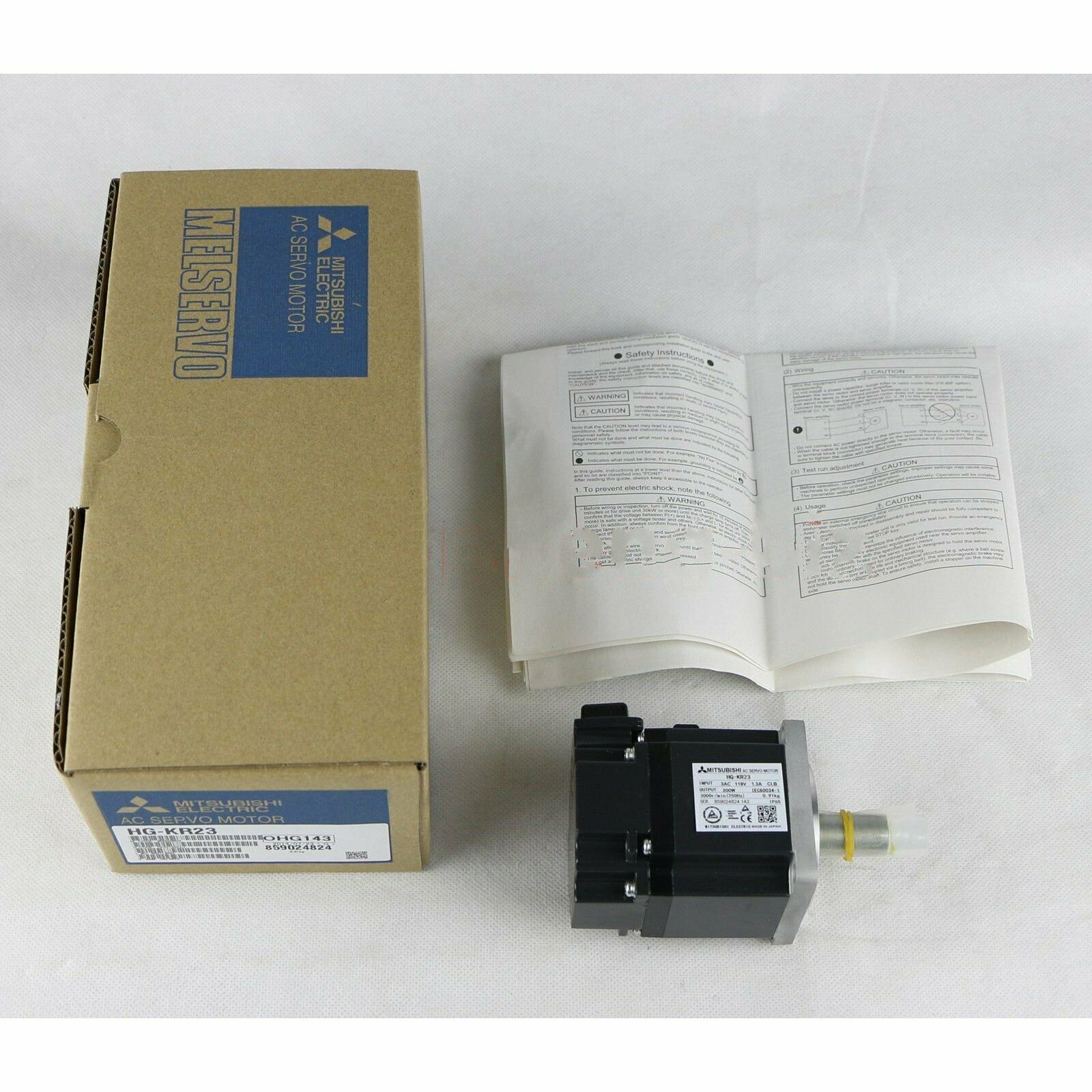 1PC Mitsubishi AC Servo Motor HG-KR23 - MITSUBISHI