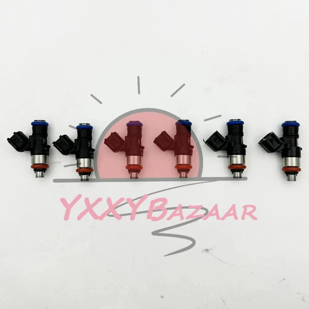 6Pcs Fuel Injector 0280158091 For Bosch Mercury Mazda CX-9 Lincoln 3.5L 3.7L