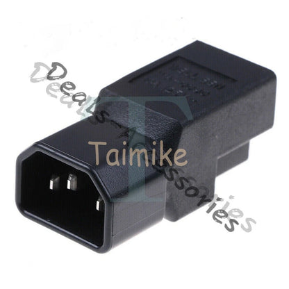 C14 to Nema 5-15R PDU USP power adapter IEC male to US female adapter plug(1PCS)