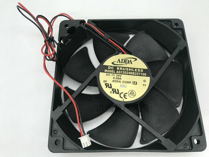 ADDA 12025 AG12024DB257100 DC24V 0.09A 12CM inverter fan