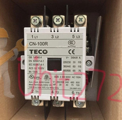 CN-100R CN 100R 220AC TECO Contactor free shipping