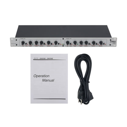 1PC 234XS Crossover Stereo 2-Way/3-Way Electronic Crossover Mono Audio Crossover