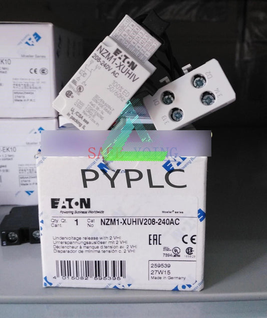 One EATON MOELLER NZM1-XUHIV208-240AC Undervoltage coil