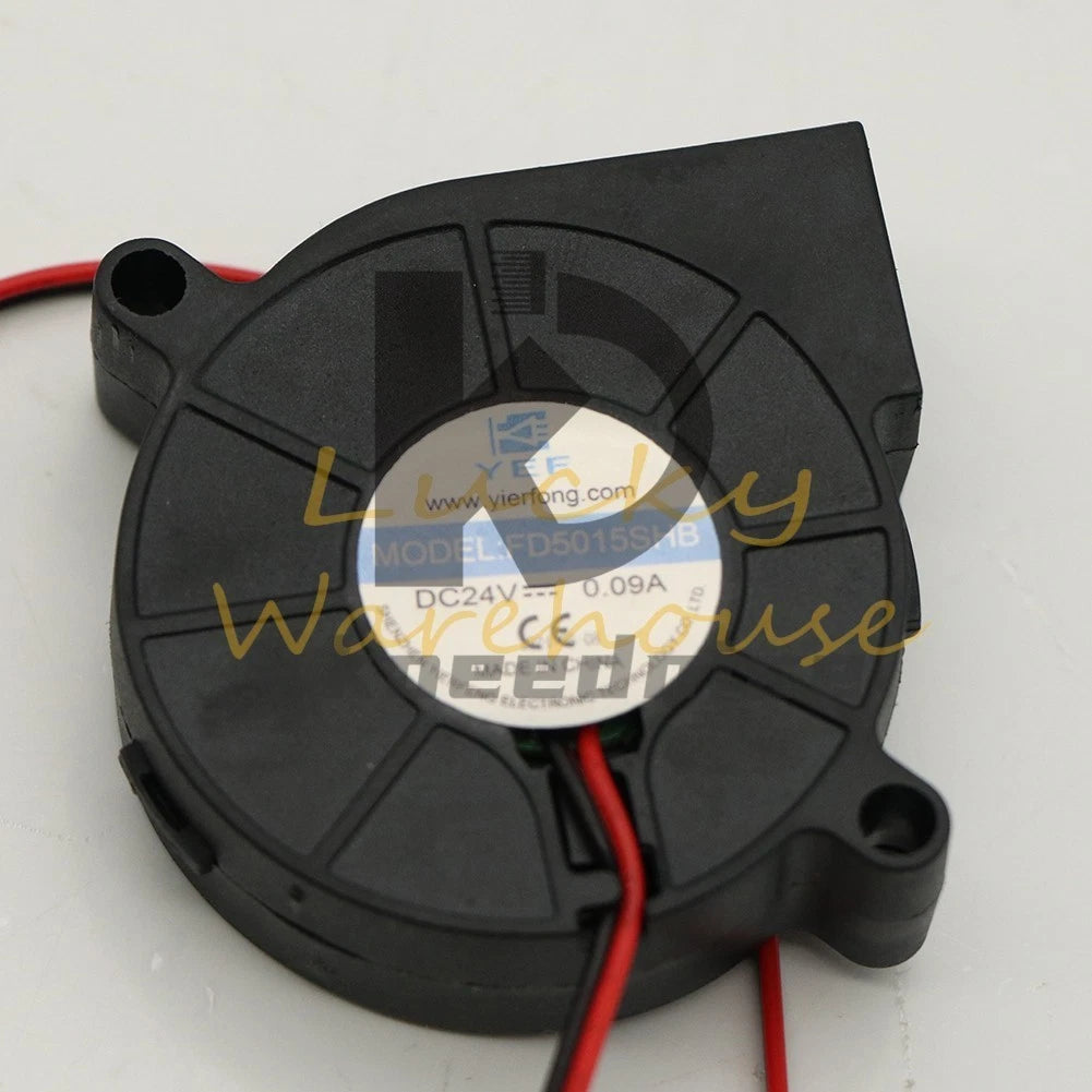 YEF FD5015SHB DC24V 0.09A 2-Pin Turbo Cooling Fan