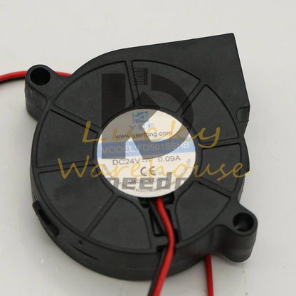 YEF FD5015SHB DC24V 0.09A 2-Pin Turbo Cooling Fan