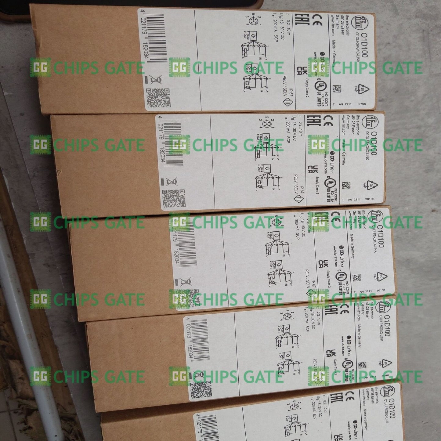 New 1PC IFM O1D100 Sensor, 1-Year Warranty - IFM