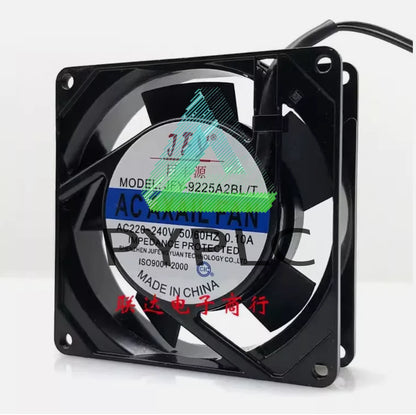 1Pcs For JFY-9225A2BL/T AC220V-240V 0.1A 9225 9cm Cooling Fan