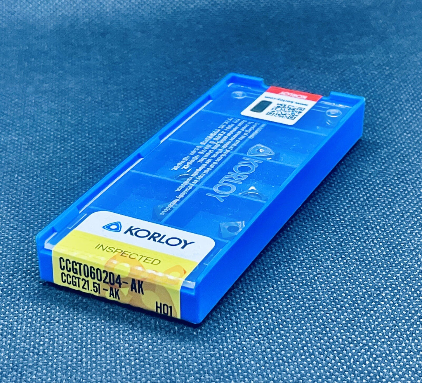 KORLOY CCGT 21.51 AK H01 / CCGT060204-AK H01 Carbide Inserts 10pcs Free Ship!