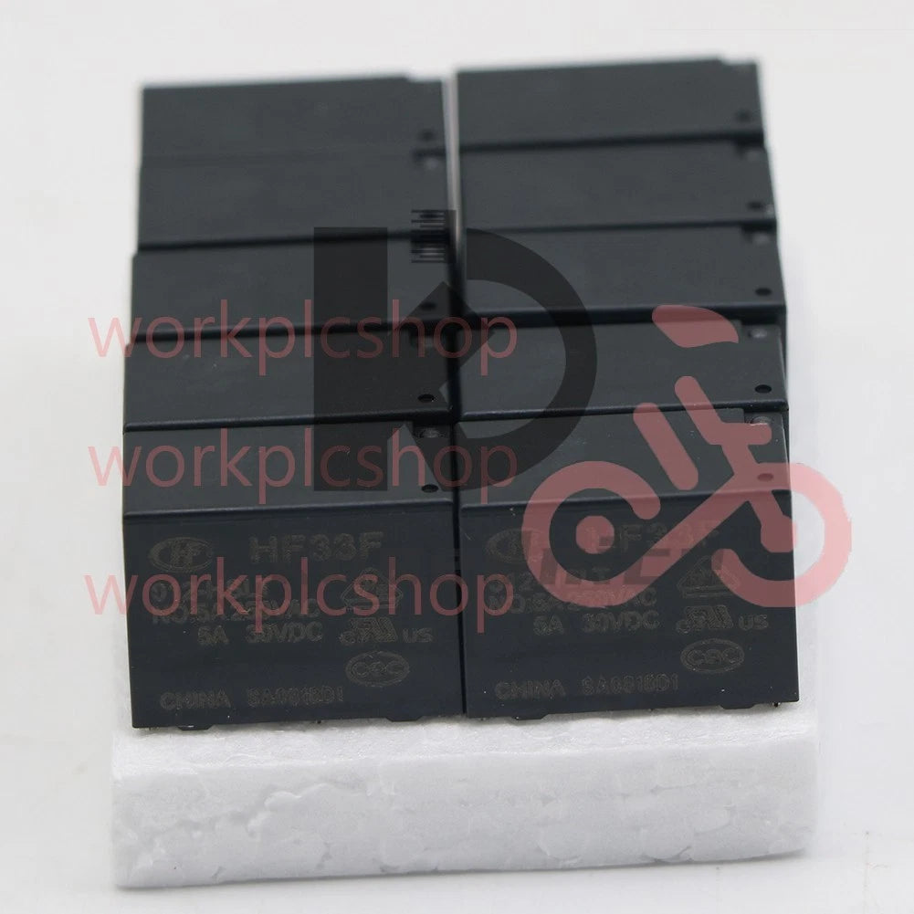 5PCS HONGFA HF33F-012-HSLT 12VDC Power Relay 5A 250VAC 4Pin