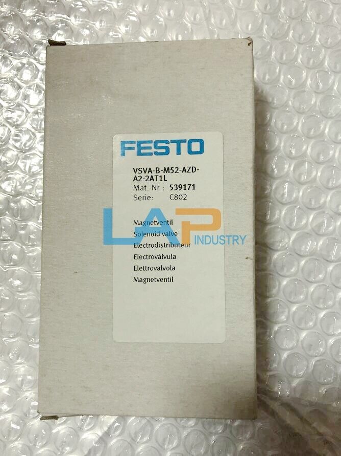 FESTO Solenoid Valve VSVA-B-M52-AZD-A2-2AT1L - 1 Piece - FESTO