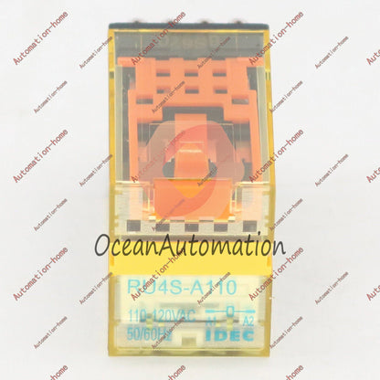 10pc IDEC intermediate relay RU4S-A110 AC110-120V