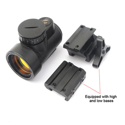 1x25 Red Dot Sight Clone Illuminated Holographic Hunting Scope Gear Black US