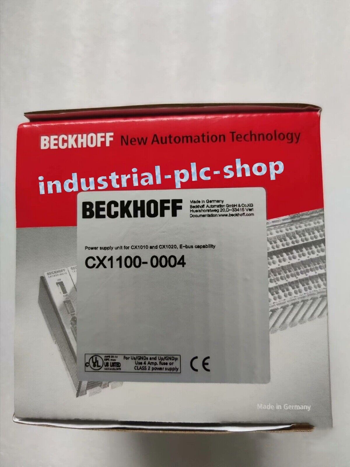 CX1100-0004 BECKHOFF Power Module New - BECKHOFF