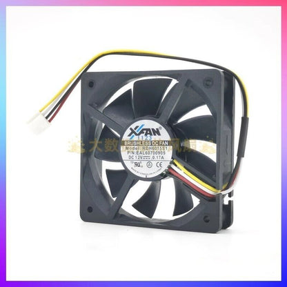 New XFAN RDH6015S1 6015 DC12V 0.17A 4-pin Silent Cooling Fan - XFAN