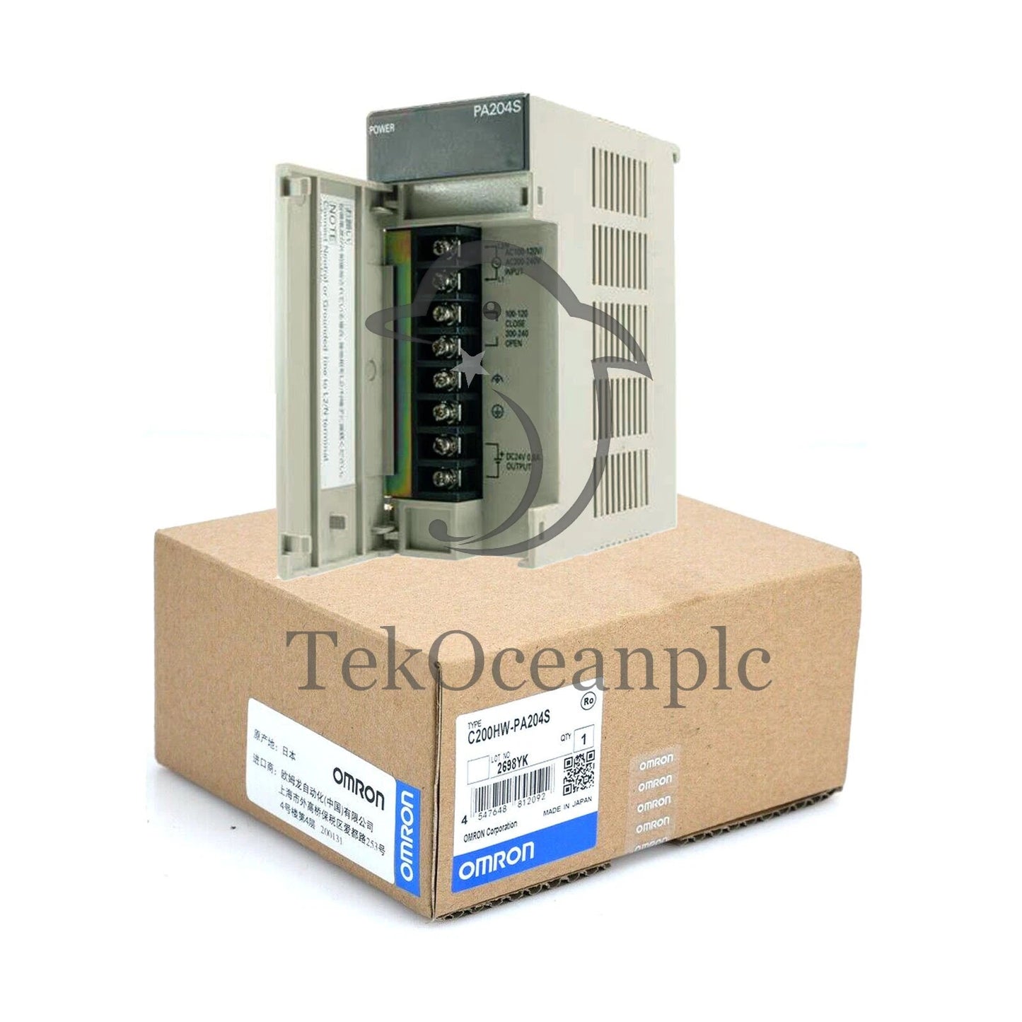 1PC OMRON C200HW-PA204S Power Supply Unit Resistive Output Module #te