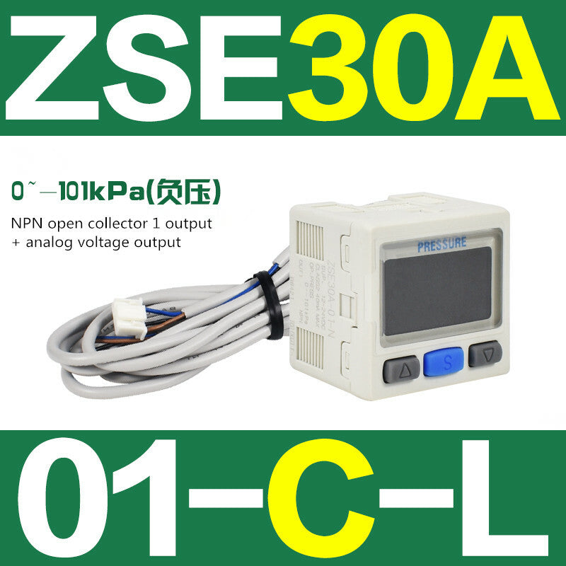 new MAXZDH SMC ZSE30A-01-C-L digital pressure switch 0~101kPa
