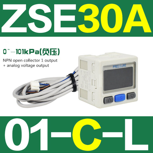 new MAXZDH SMC ZSE30A-01-C-L digital pressure switch 0~101kPa