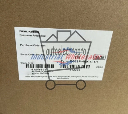 1PCS ZIEHL-ABEGG RG28P-4EK.4I.1R Industrial fan Fast Free delivery