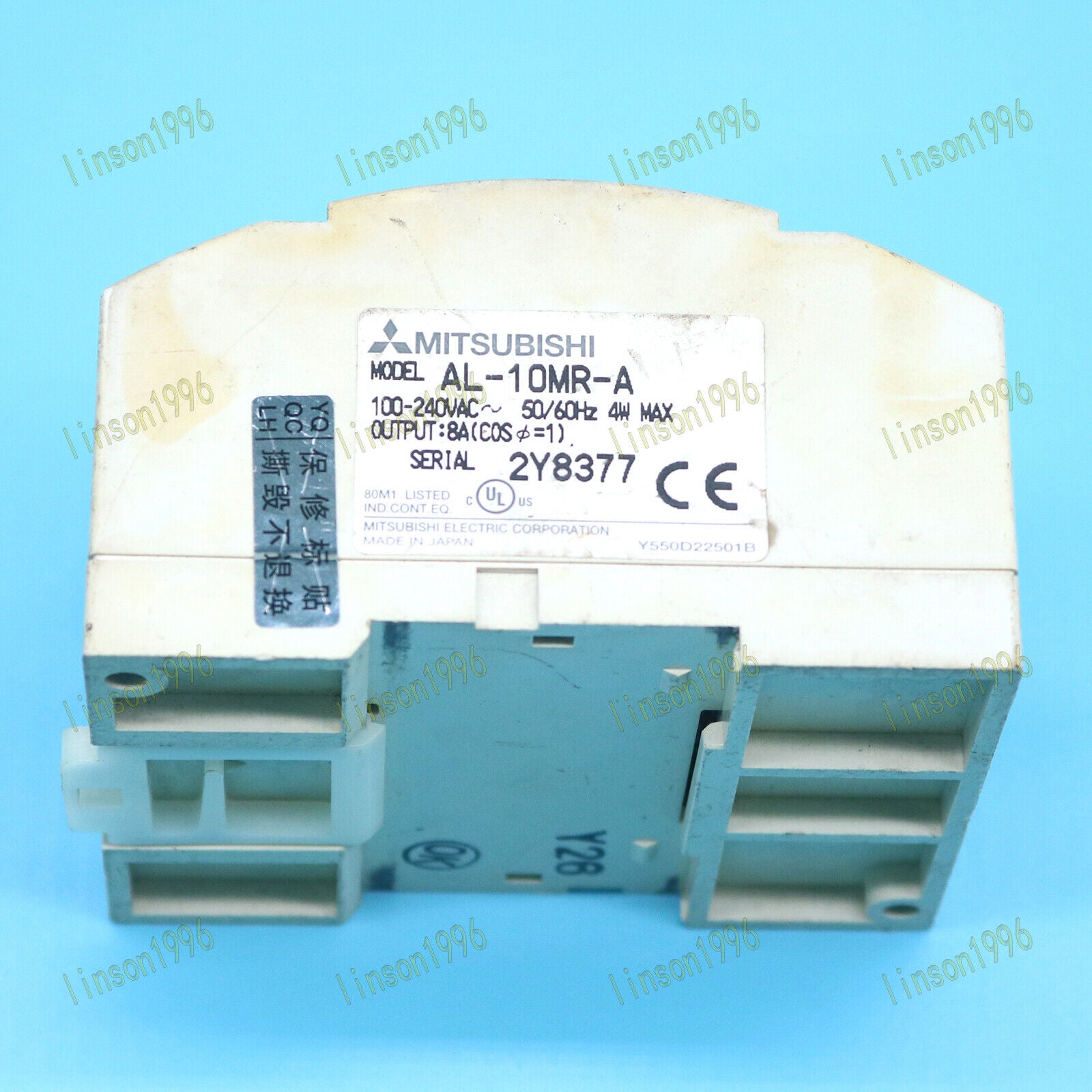 used ONE AL-10MR-A Mitsubishi LOGO PLC programmable controller tested in good - MITSUBISHI