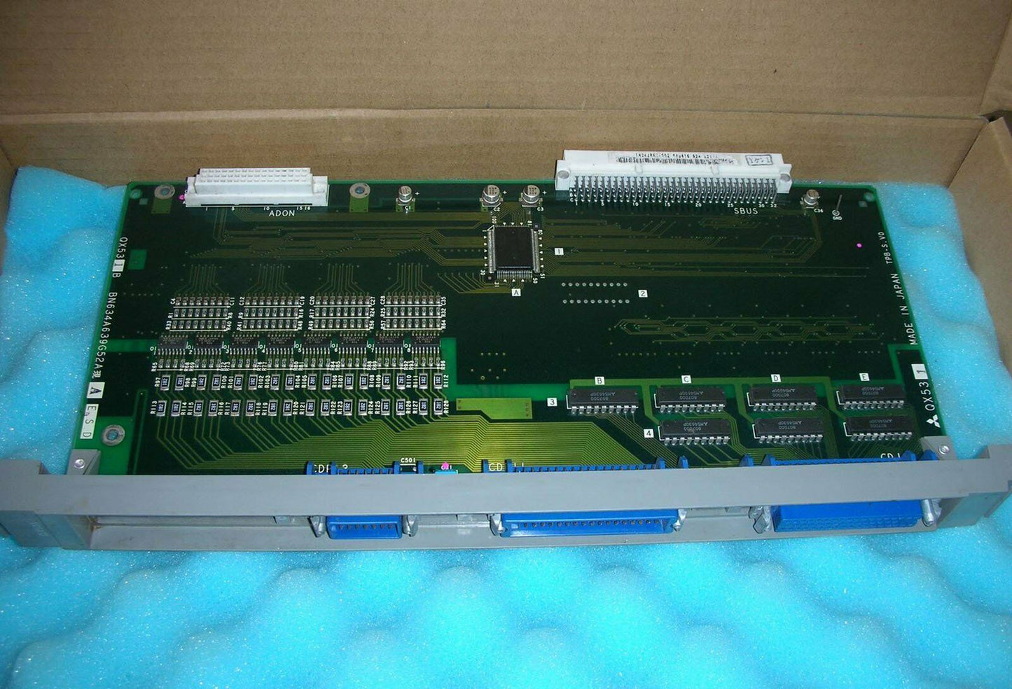 used Mitsubishi Board QX531B C1N634A639G52B Tested in good condition - MITSUBISHI