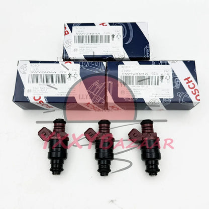3Pcs 5WY2404A Fuel Injectors MIA11720 Fits For John Deere 825i Gator 3 Cylinder