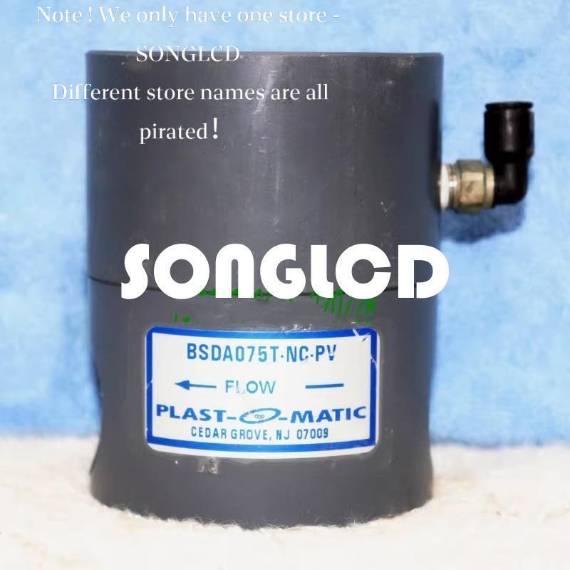 Plast-O-Matic BSDA075T-NC-PV Solenoid Valve, Normally Closed - PLAST-O-MATIC