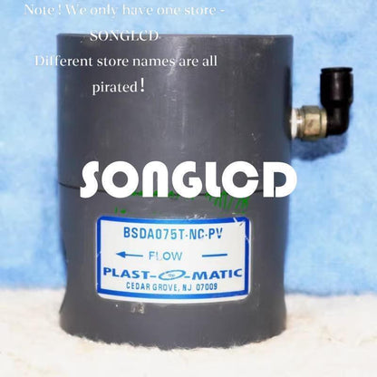 Plast-O-Matic BSDA075T-NC-PV Solenoid Valve, Normally Closed - PLAST-O-MATIC