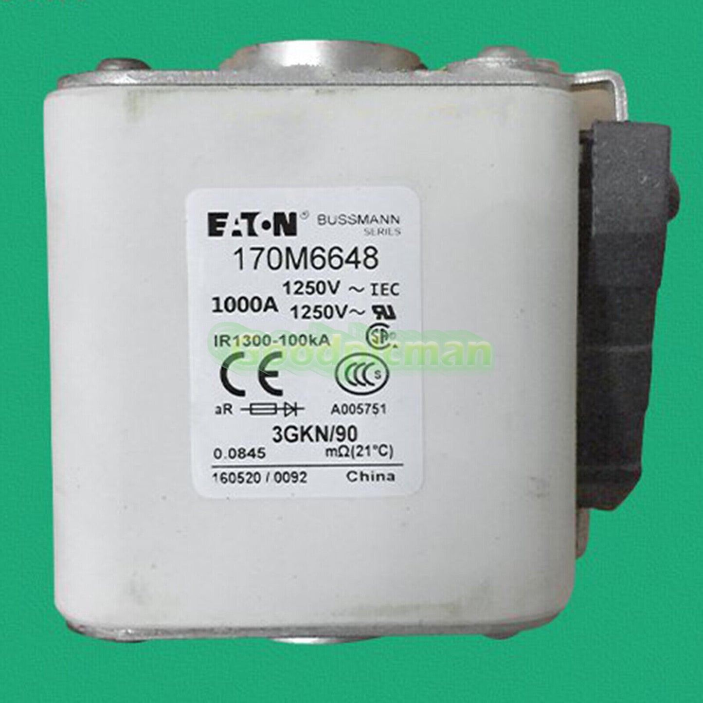Bussmann fuse 170M6648 1000A 1Pcs/