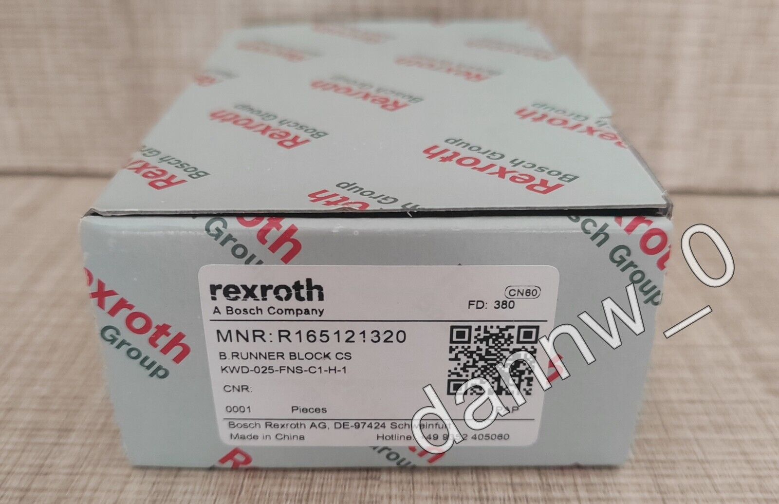 new  Rexroth R165121320 ball slider