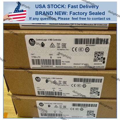 ControlLogix 1756-L72 Controller PLC Processor - CONTROLLOGIX