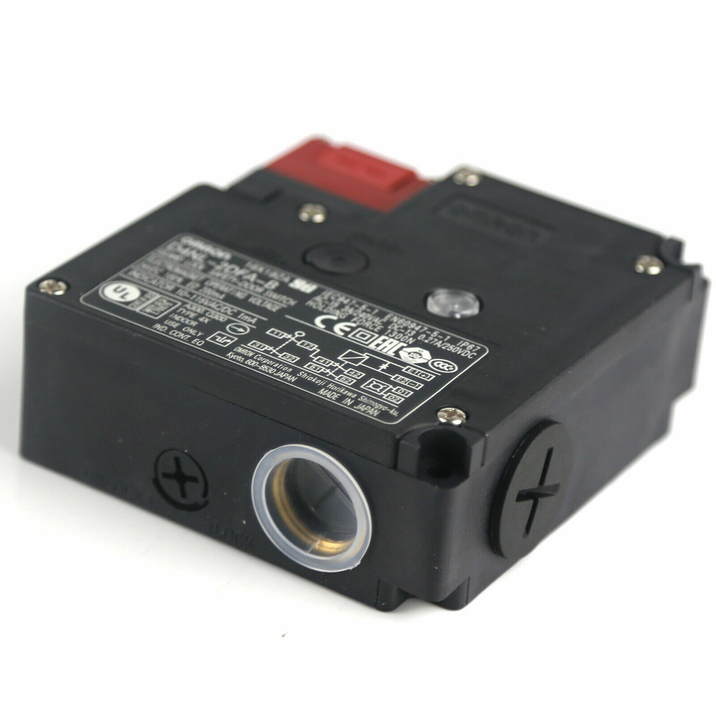 Omron D4NL-2DFA-B PLC Safety Door Lock Switch 24VDC 10A 2NC + 2NC ENTRY | Industrial Safety Switch | Omron Motion Safety Switch - OMRON