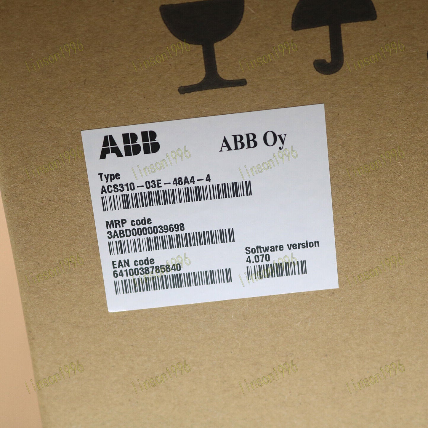 1PC ABB ACS310-03E-48A4-4 3P AC380V-480V 22KW Inverter In Box SHIP - ABB