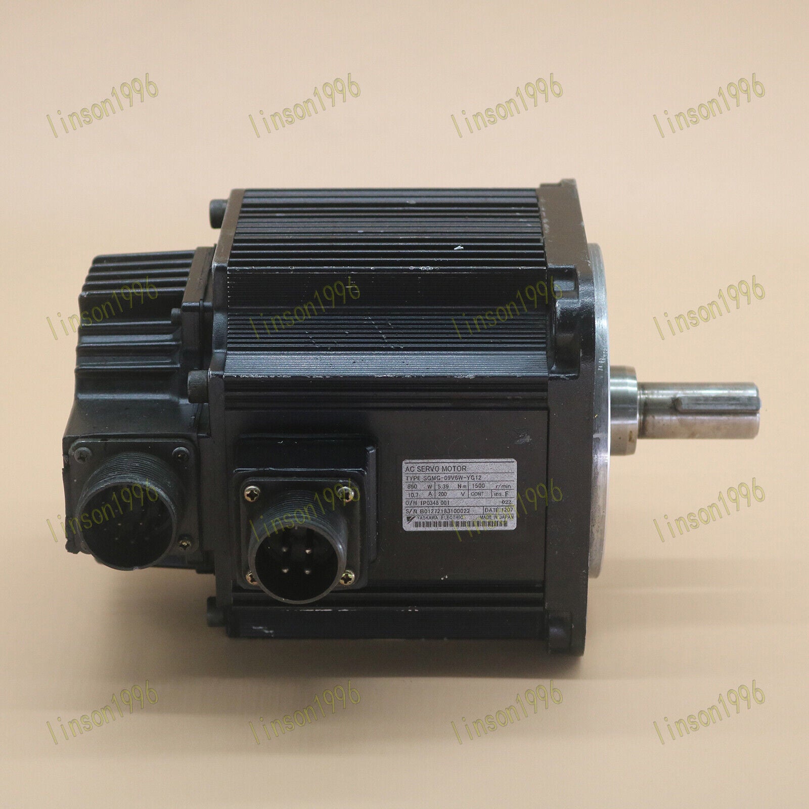 Yaskawa YSGMG-09V6W-YG12 Servo Motor - YASKAWA