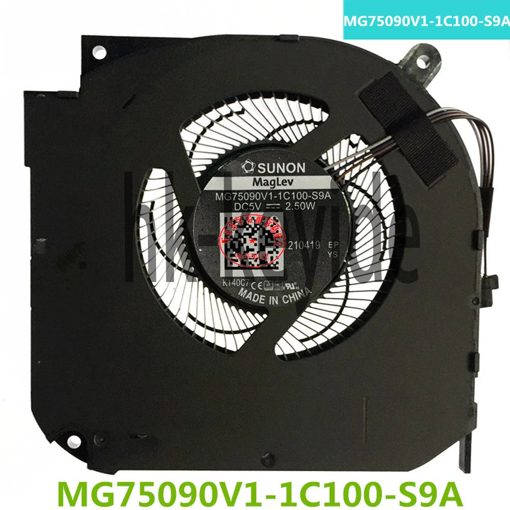 1PCS For SUNON MG75090V1-1C100-S9A DC5V 2.50W 4-wire Cooling Fan