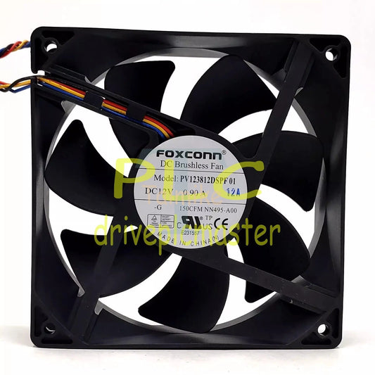 1PC FOXCONN PV123812DSPF01 12038 DC12V 0.90A 12CM 4-Wire Cooling Fan #dr