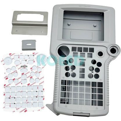 F JZNC-XPP02B Yaskawa robot XRC Pendant keypad button film+housing shell kit