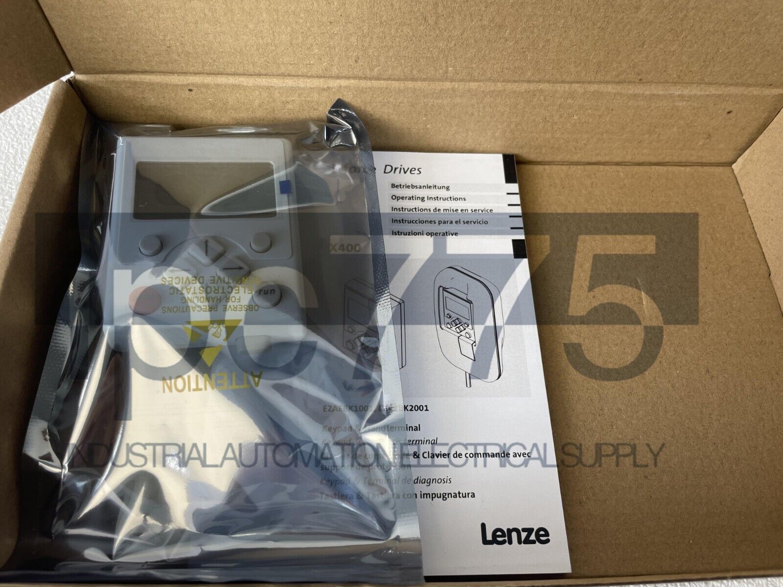 new  LENZE EZAEBK1001 Keypad Inverter Programming Panel LENZE