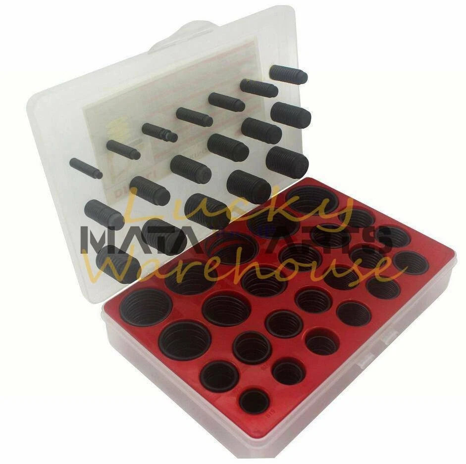 626PCS O-Ring Box Oil Seal Gaskets Repair Kit For Komatsu Excavator
