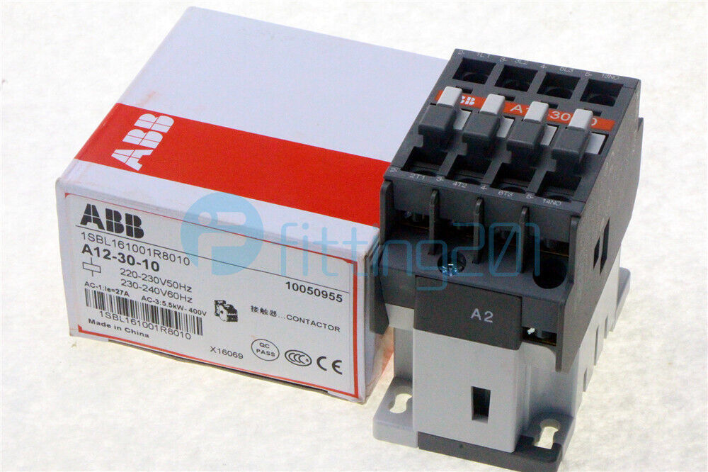 new ABB A12-30-10 AC contactor  220VAC